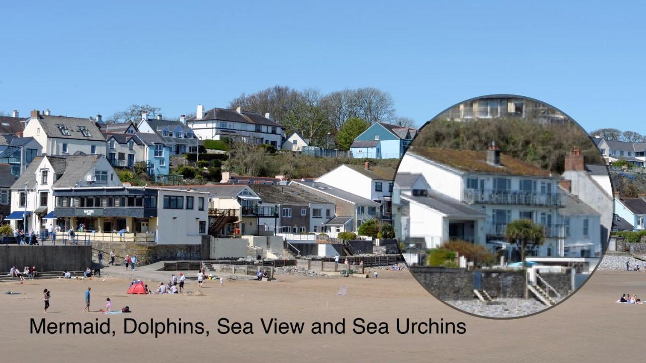 Mermaid Apartment - Sea Front Apartment With Views ซอนเดอร์สฟุต ภายนอก รูปภาพ